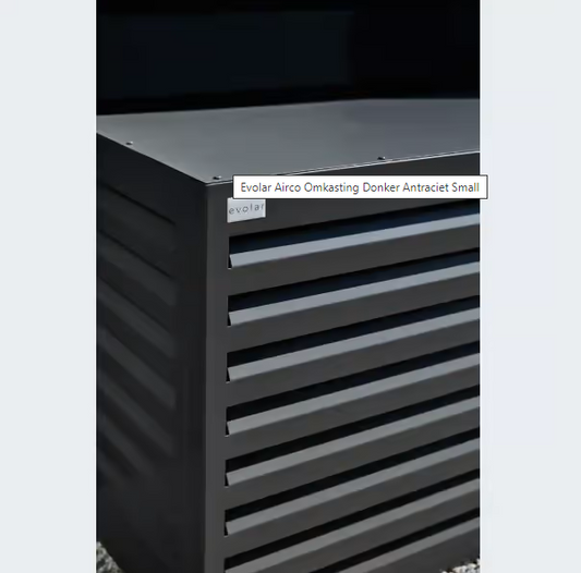 Evolar Evo-cover omkasting Small 700 x 1000 x 500 mm donker antraciet en installatie